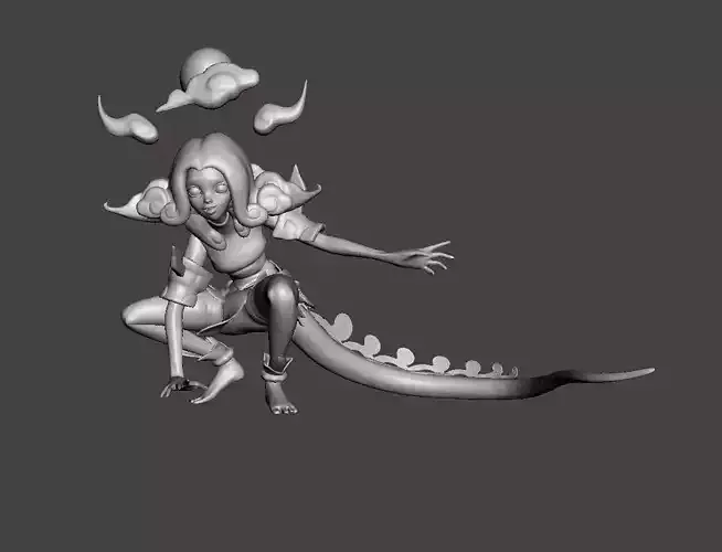 Shan Hai Scrolls Neeko 3D Model 3D print model