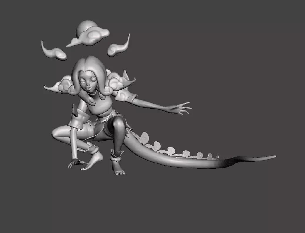 Shan Hai Scrolls Neeko 3D Model 3D print model_0
