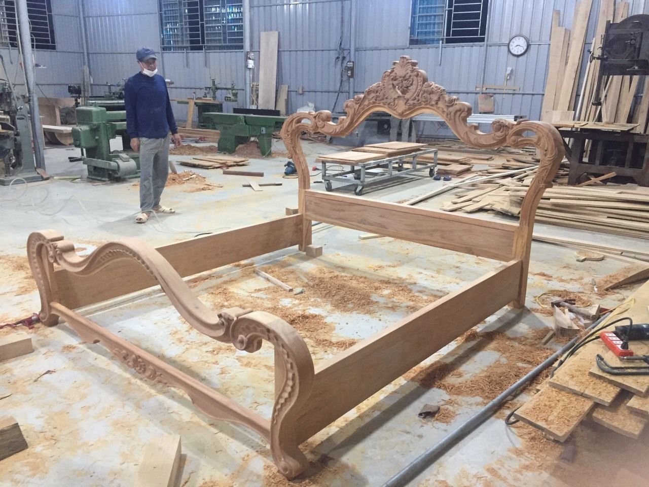 Collection Beds Design Making On CNC Wood Router Machine _26