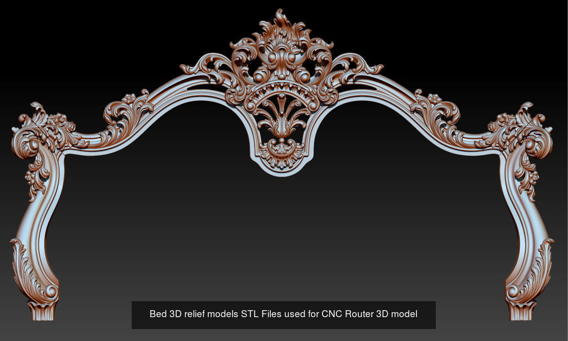 Collection Beds Design Making On CNC Wood Router Machine _9