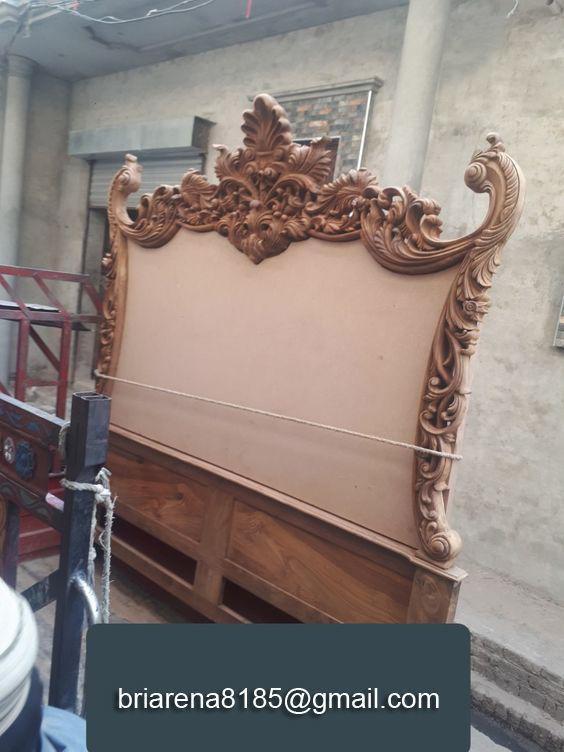 Collection Beds Design Making On CNC Wood Router Machine _43