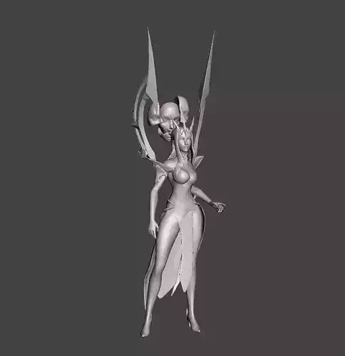 Ruined Karma 3D Model 3D print model