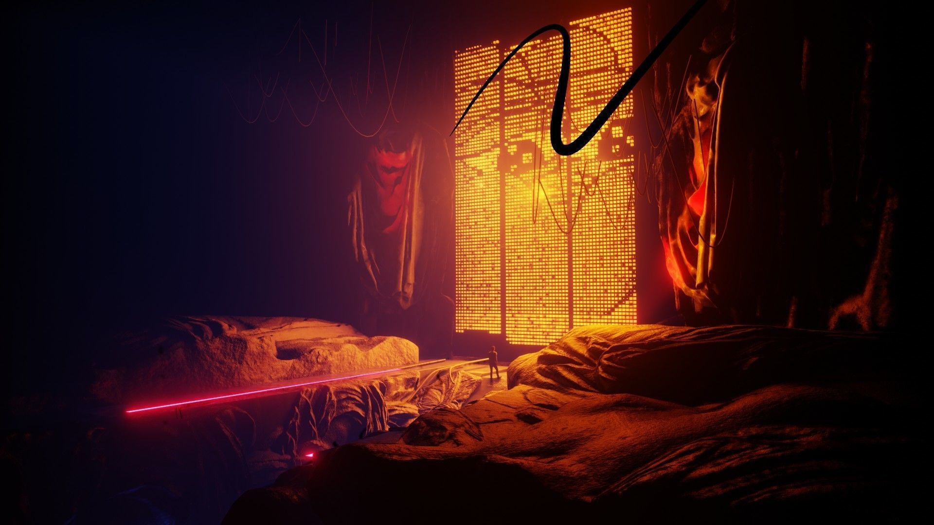 epic blender Instagram art scene 3D model_4