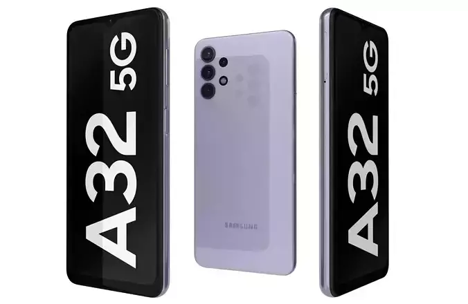 Samsung Galaxy A32 5G Awesome Violet 3D model