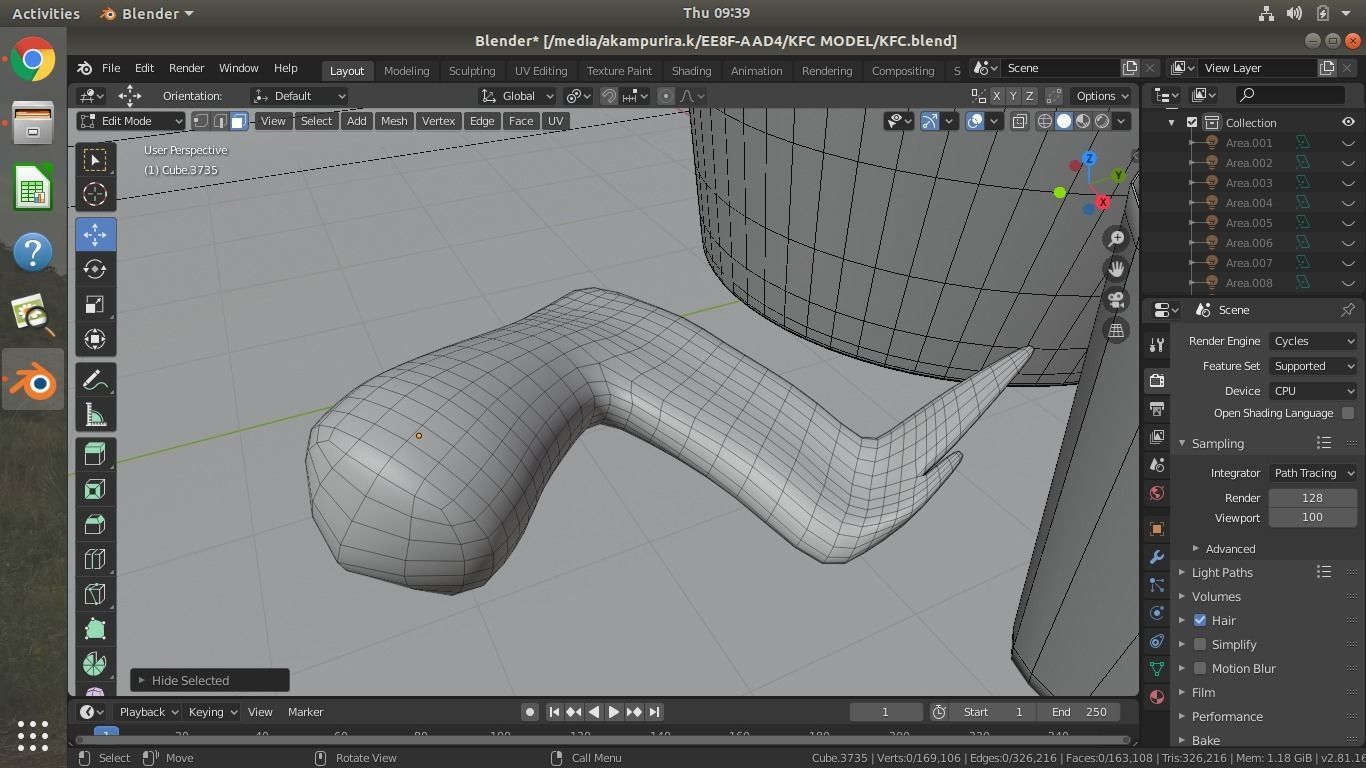KFC FRIES AND CHICKEN 3D model_10