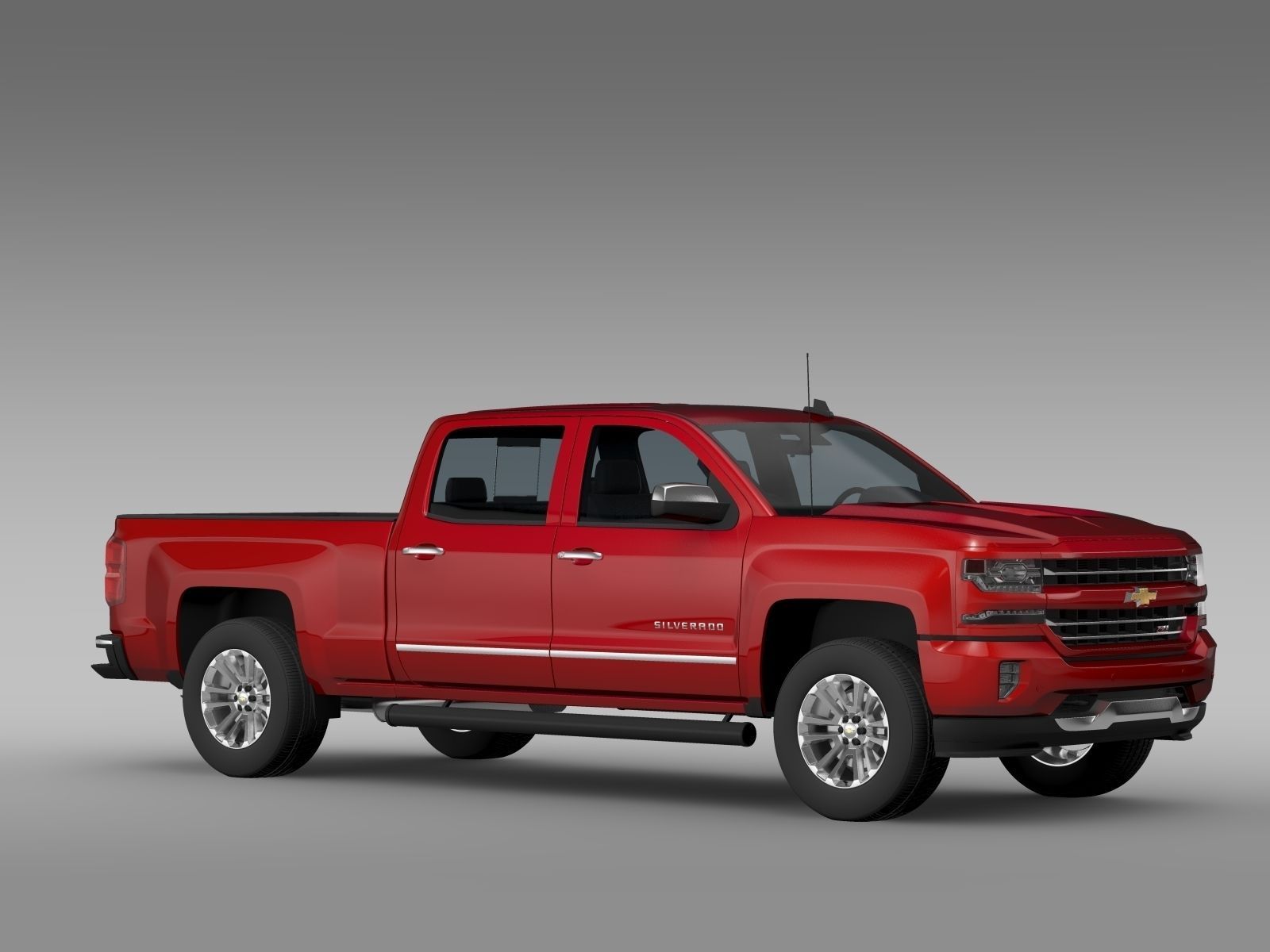 Chevrolet Silverado Ltz Z71 Crew Cab Gmtk2 St Box 2017 Model Max Chevrolet Silverado Ltz Z71 Crew Cab Gmtk2 St Box 2017 Model Max Obj Mtl S