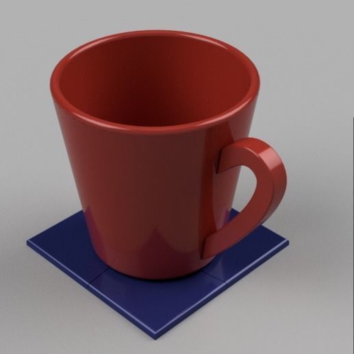 PUZZLE COASTER 3D print model_1