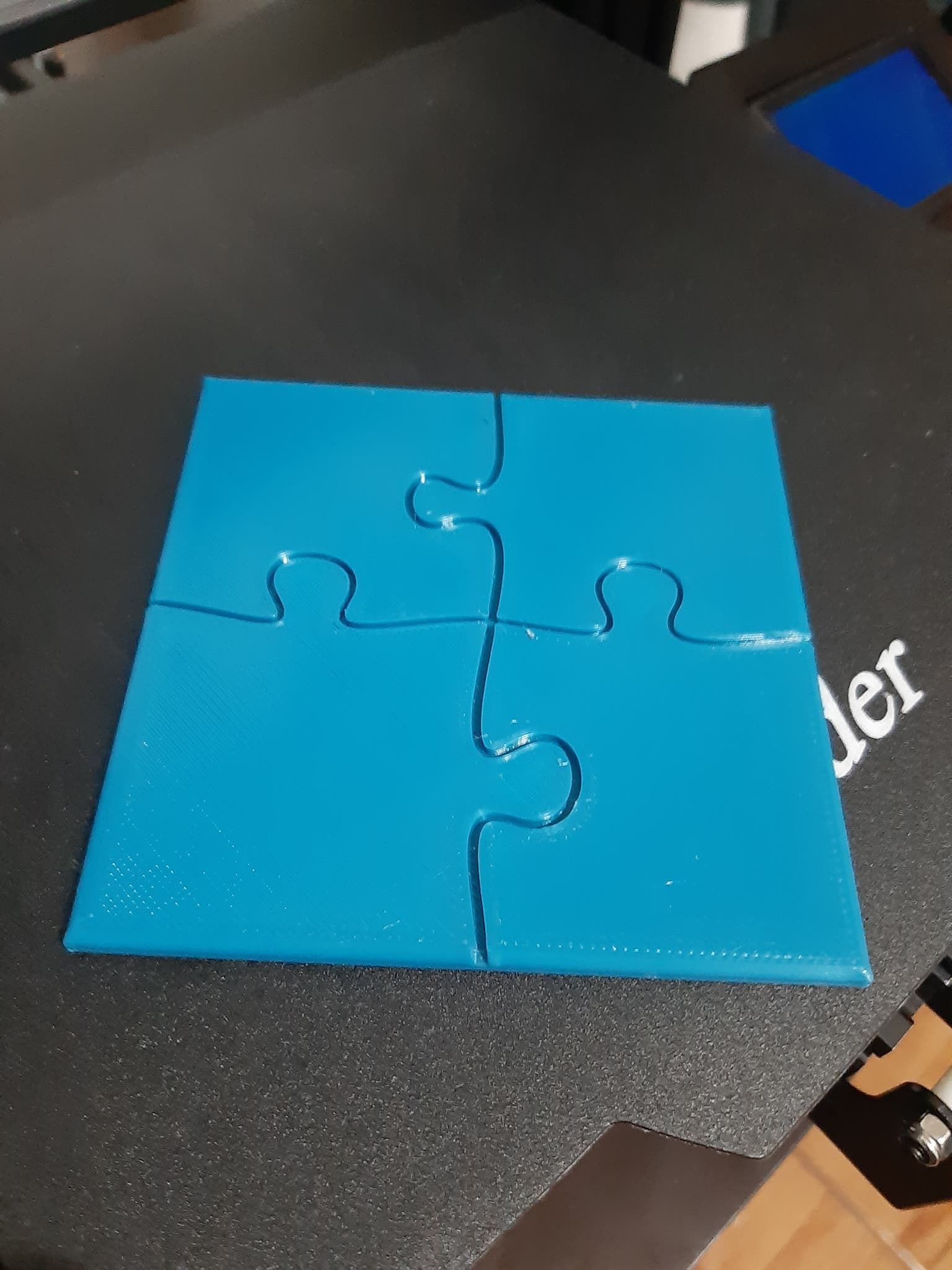 PUZZLE COASTER 3D print model_3