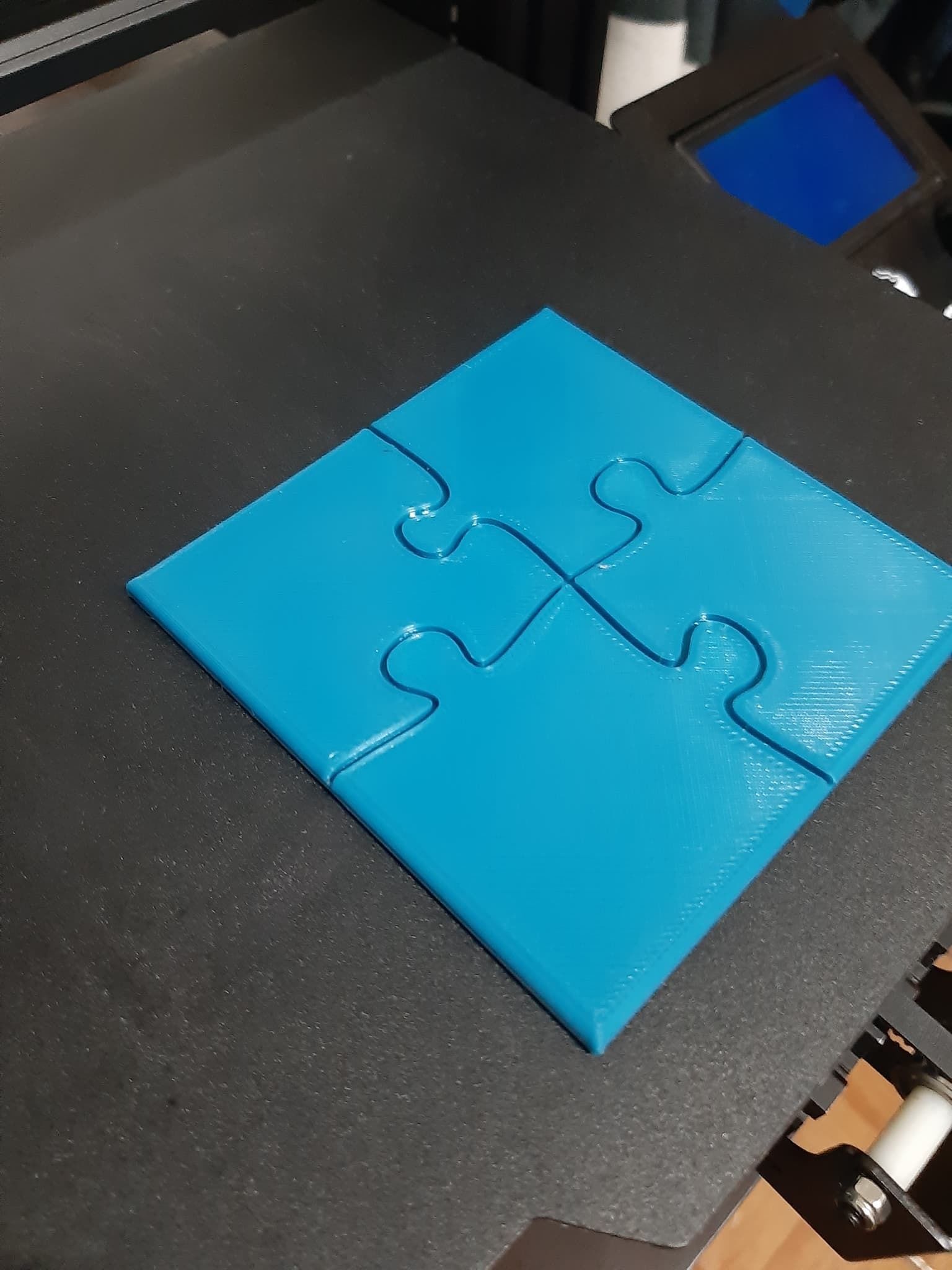 PUZZLE COASTER 3D print model_2