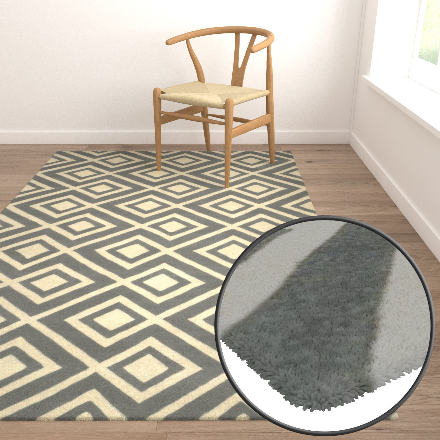 Rug Set 2370 3D model_5