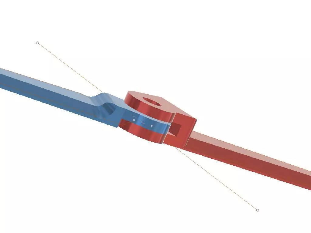 Model airplane hinges variants 3D print model_0