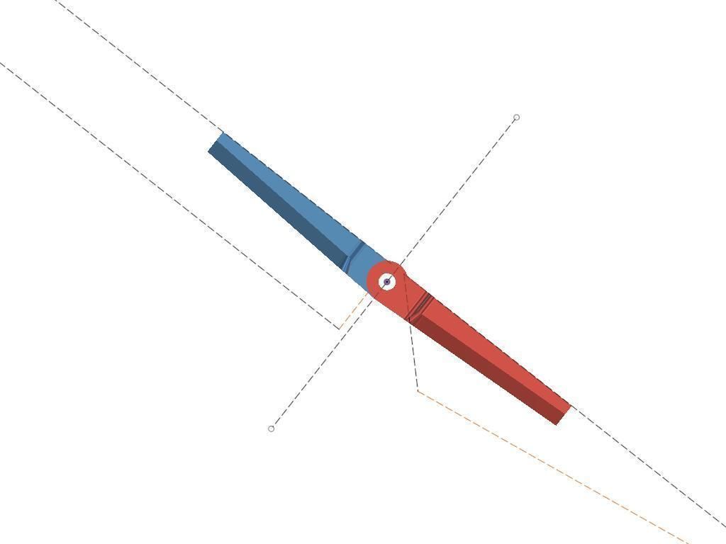 Model airplane hinges variants 3D print model_3