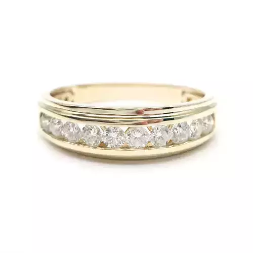 3DM Format Male wedding band mens ring 3D print model