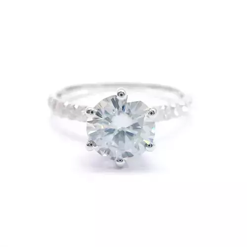 JCD Format  Art deco diamond band ring for her