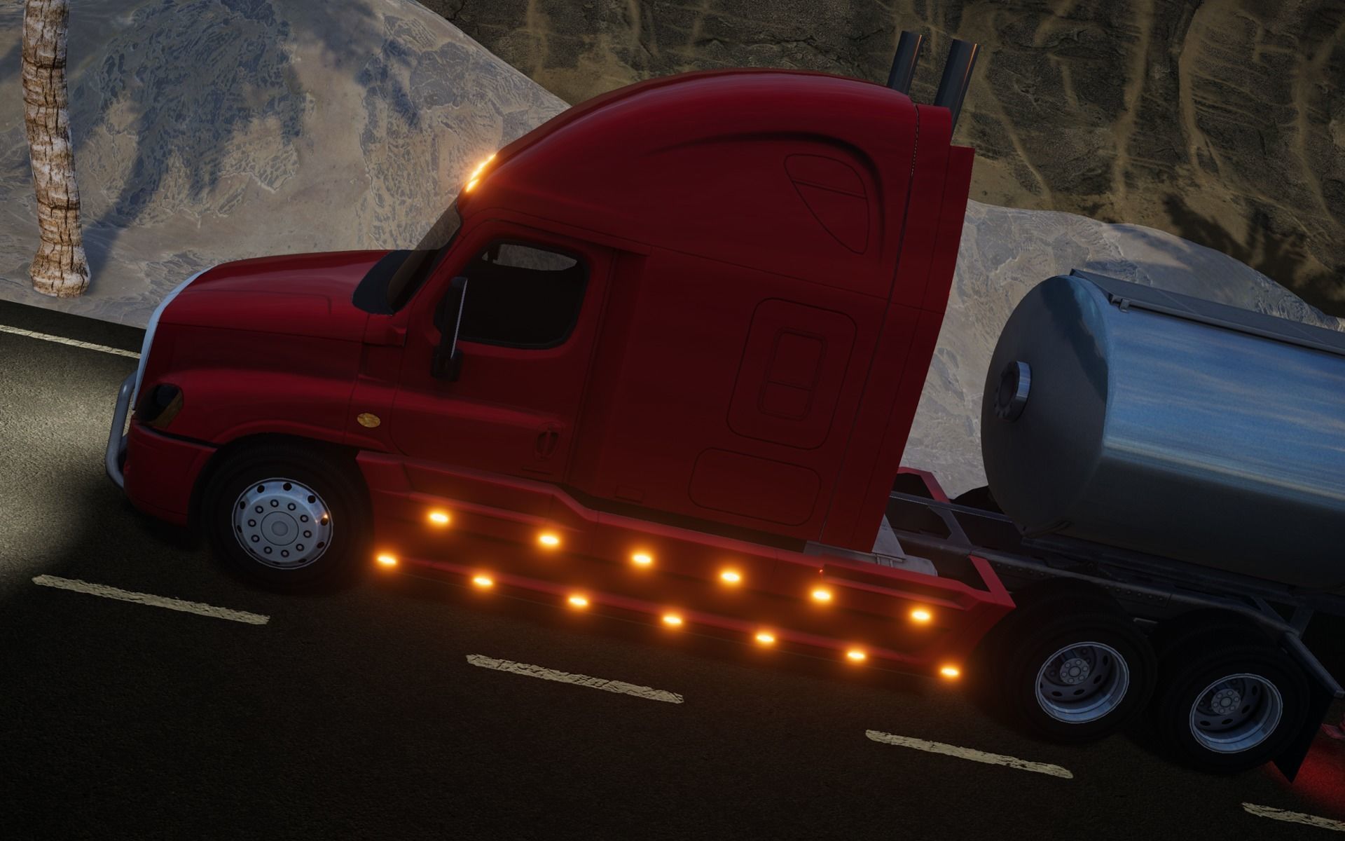 American Truck 1 and upgrades - Mobile Asset Low-poly 3D model_18