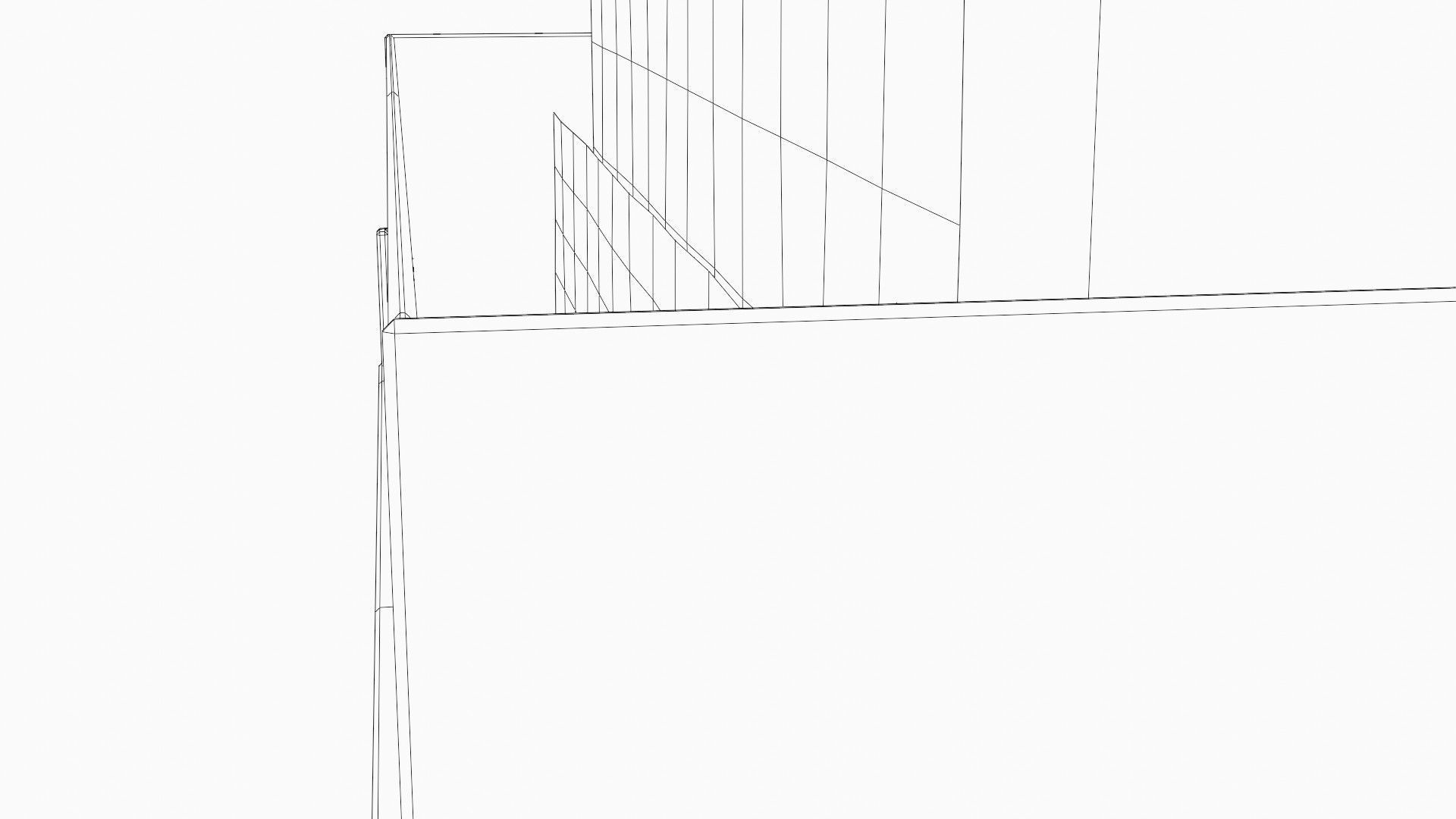 cotemporally fireplace  Low-poly 3D model_16