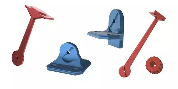 GPS holders 3D print model