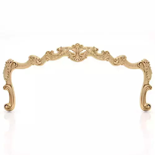 Bed Ornament Frame 2 - For CNC and Interior