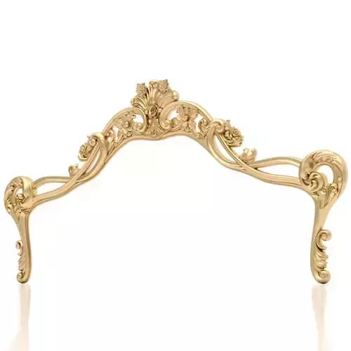 Bed Ornament Frame 3 - For CNC and Interior