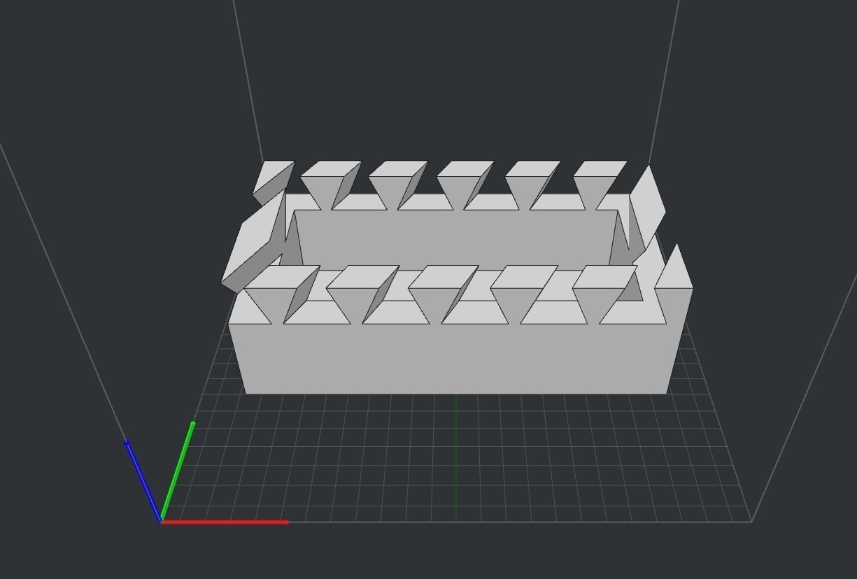 Impossible Dovetail Cash Box 3D print model_4