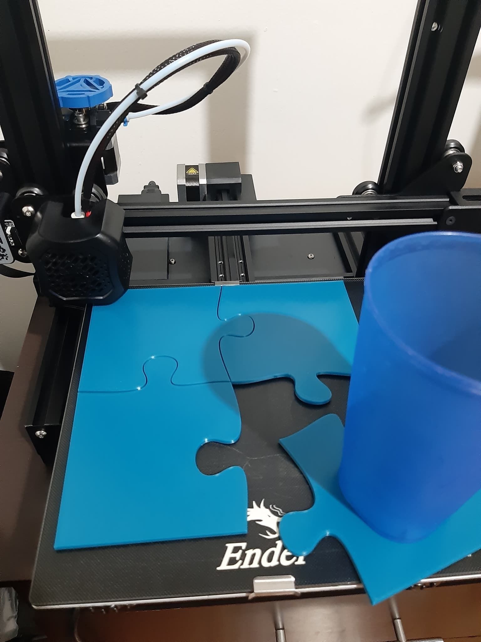 PUZZLE COASTER 3D print model_2