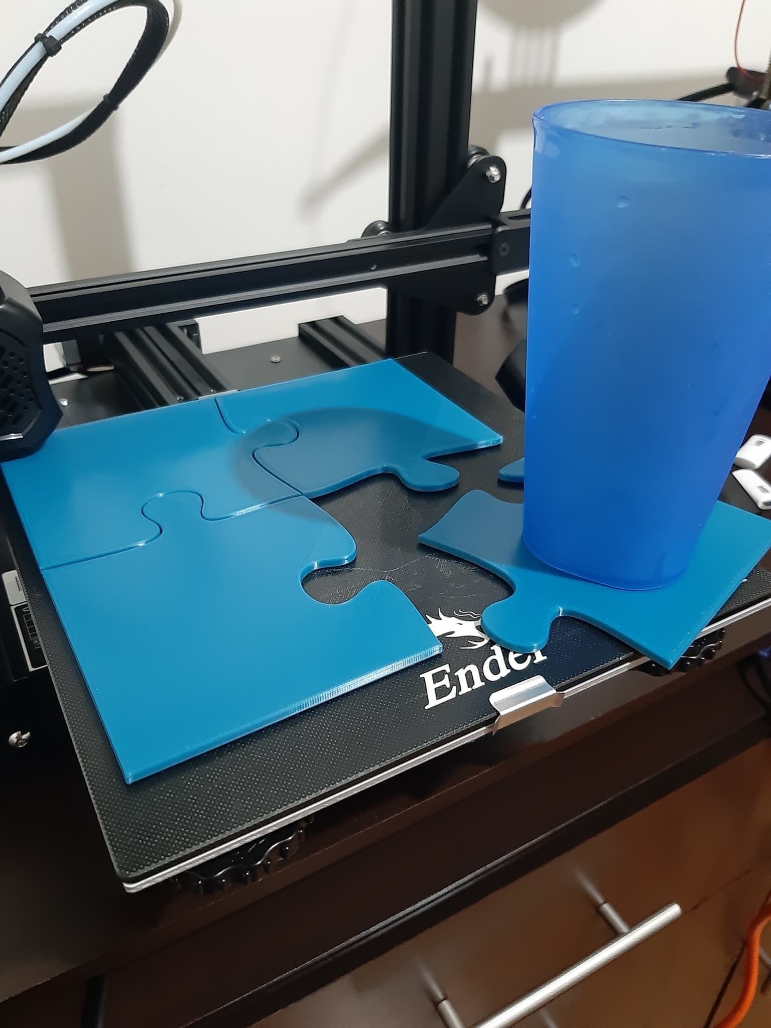 PUZZLE COASTER 3D print model_3