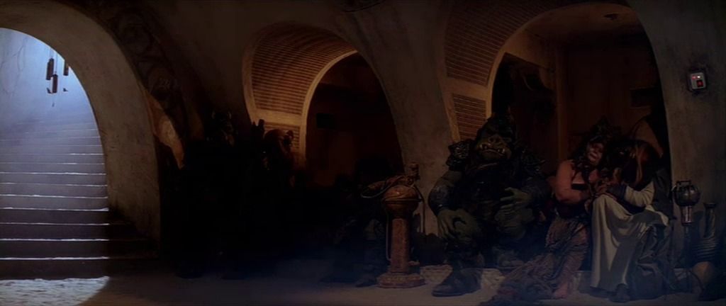 Jabbas Throne Room - Set 3 - Hangouts Area  1-18 scale Kenner 3D print model_9