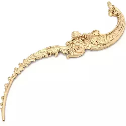 Bed Ornament Frame 5 - For CNC and Interior