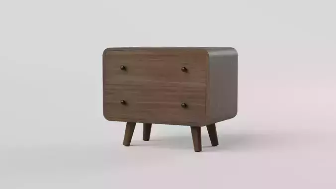 Walnut Nightstand