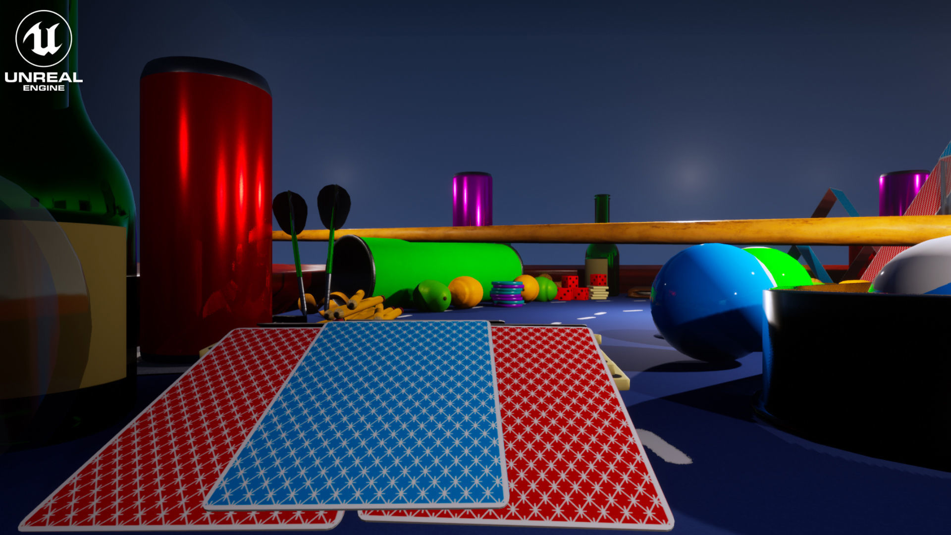 Micro Race Track Vol 1 For Unreal And Unity Low-poly 3D model_9