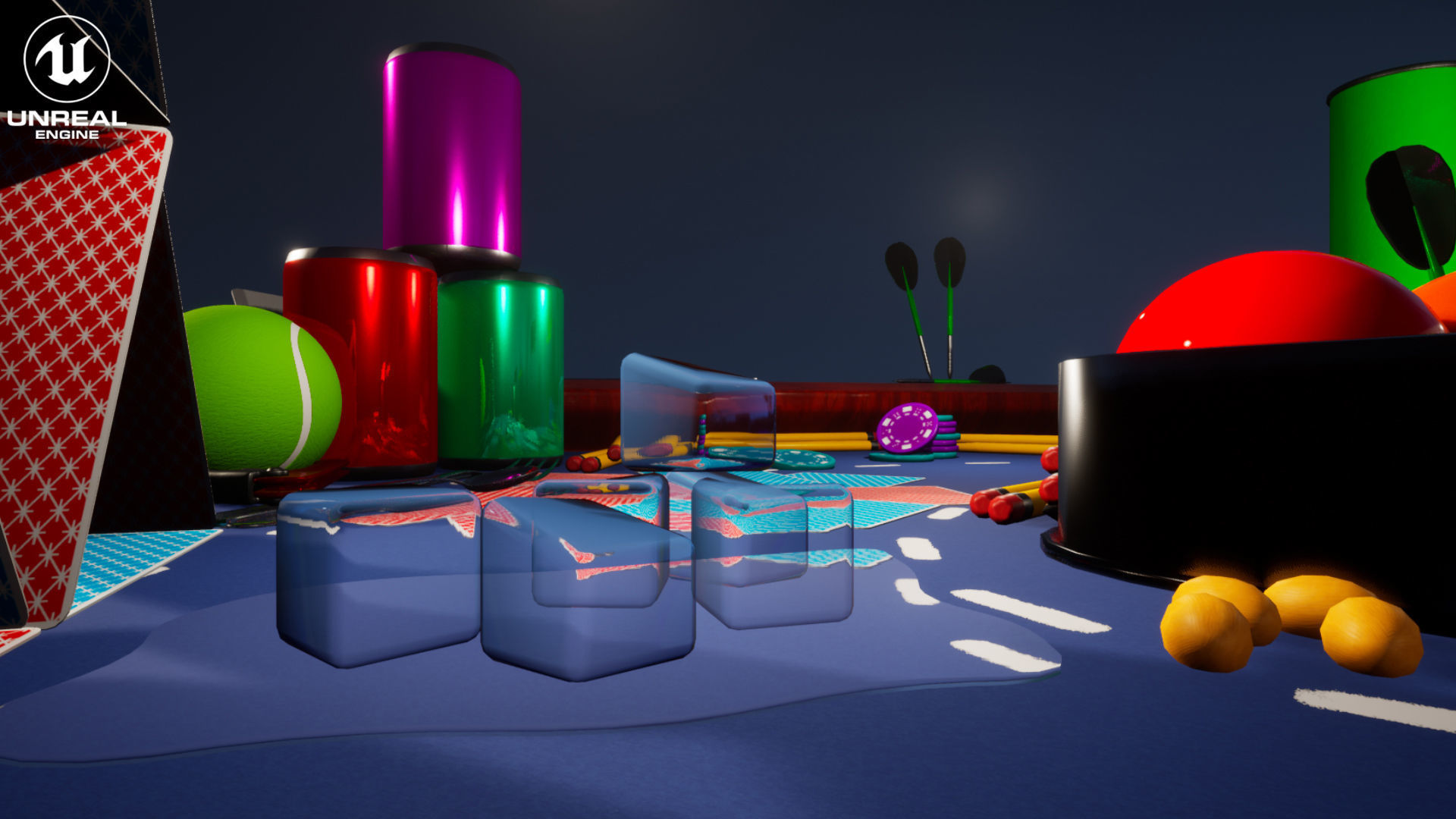 Micro Race Track Vol 1 For Unreal And Unity Low-poly 3D model_3