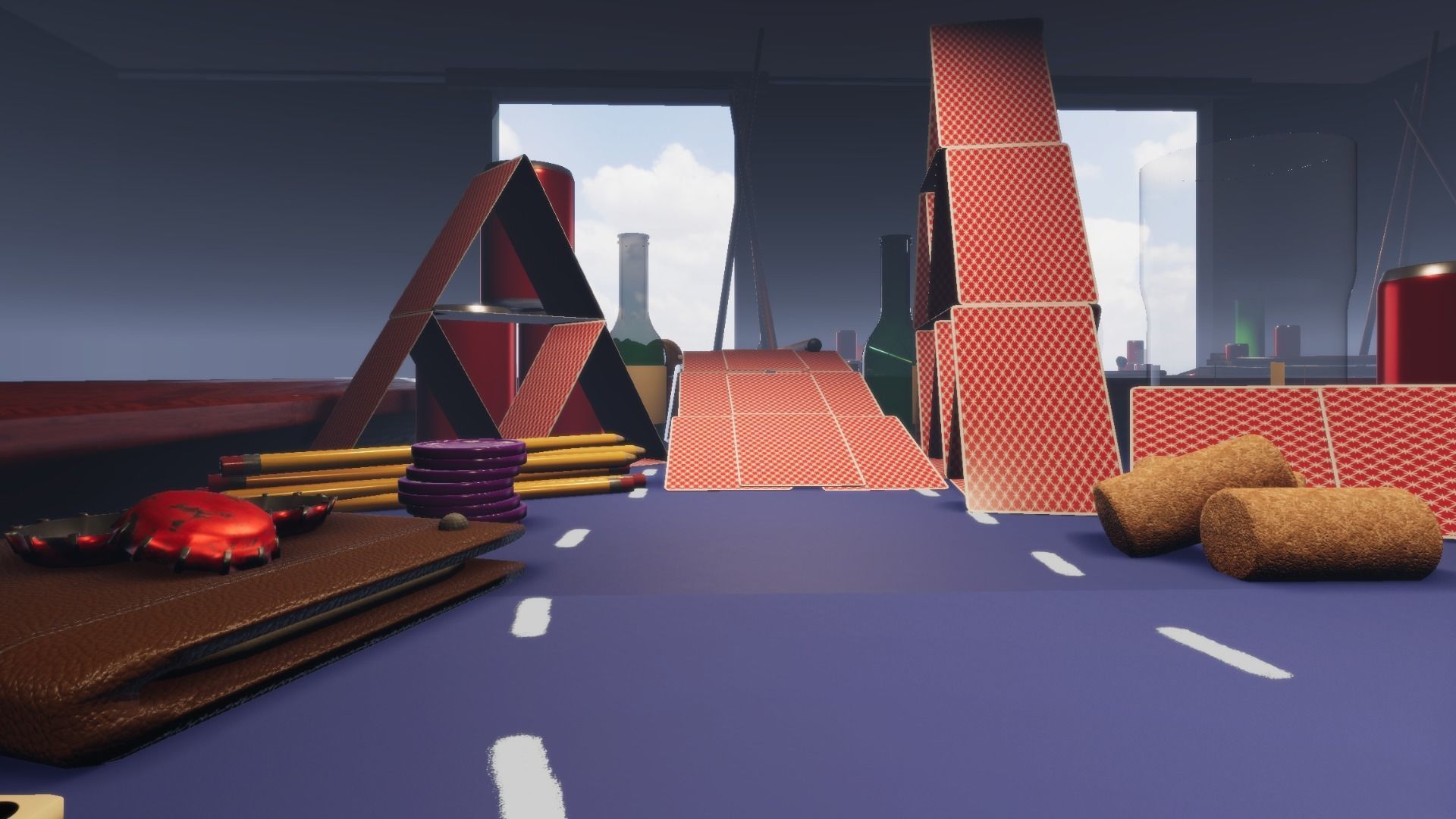 Micro Race Track Vol 1 For Unreal And Unity Low-poly 3D model_24