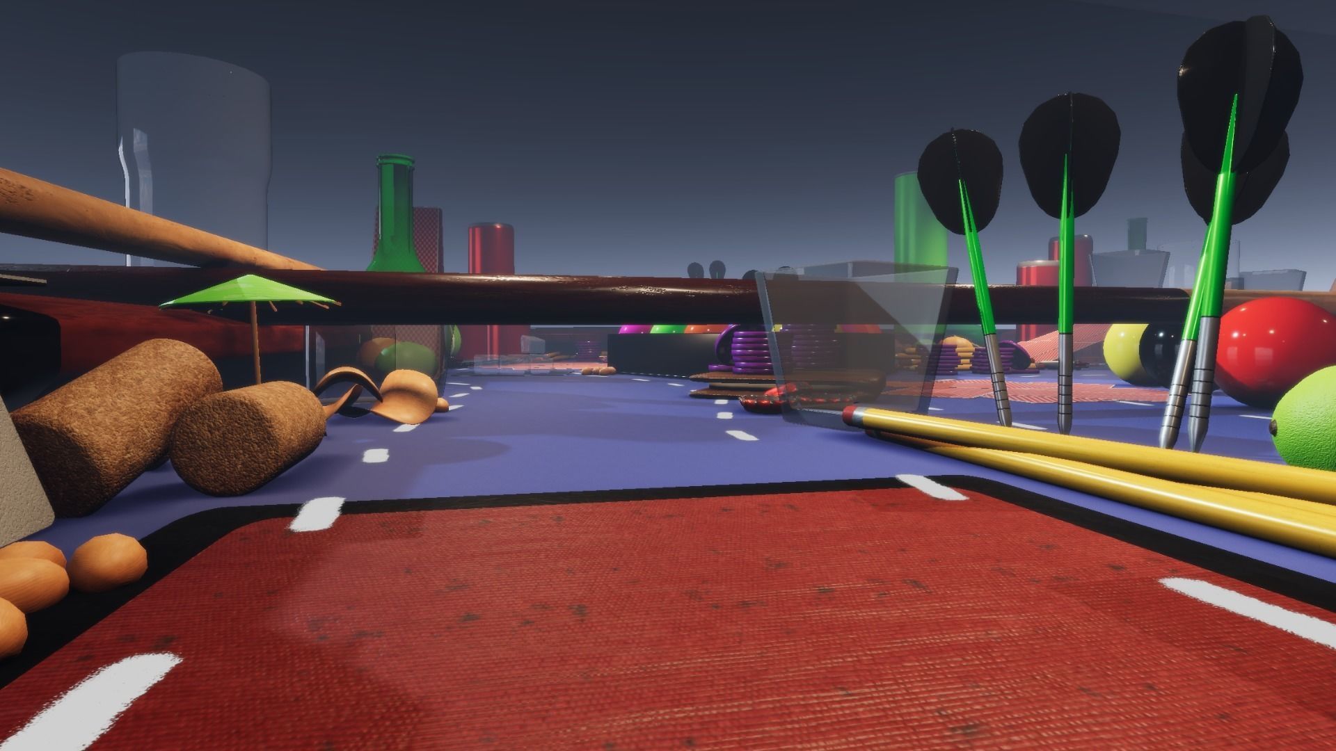 Micro Race Track Vol 1 For Unreal And Unity Low-poly 3D model_16