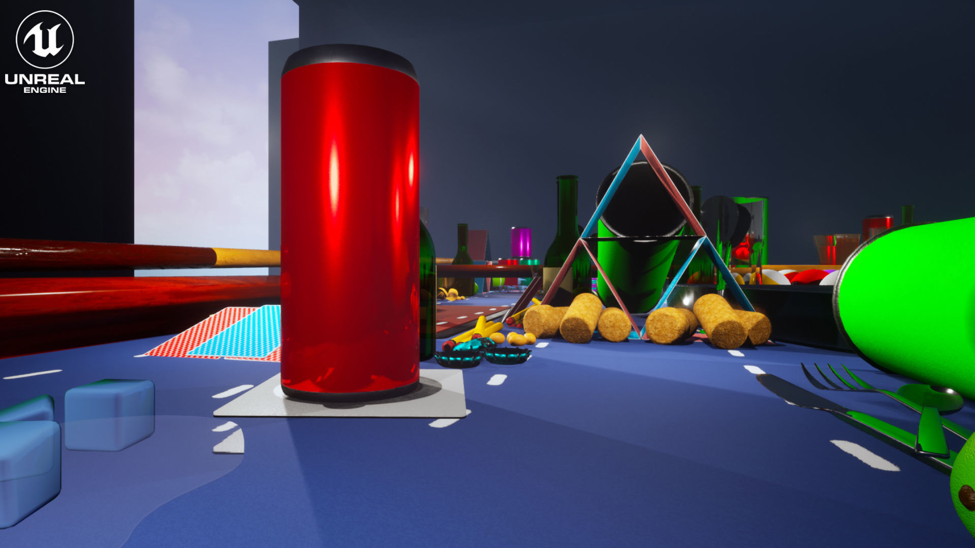 Micro Race Track Vol 1 For Unreal And Unity Low-poly 3D model_13