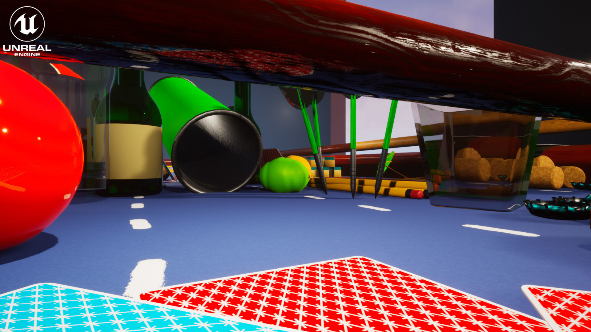 Micro Race Track Vol 1 For Unreal And Unity Low-poly 3D model_12