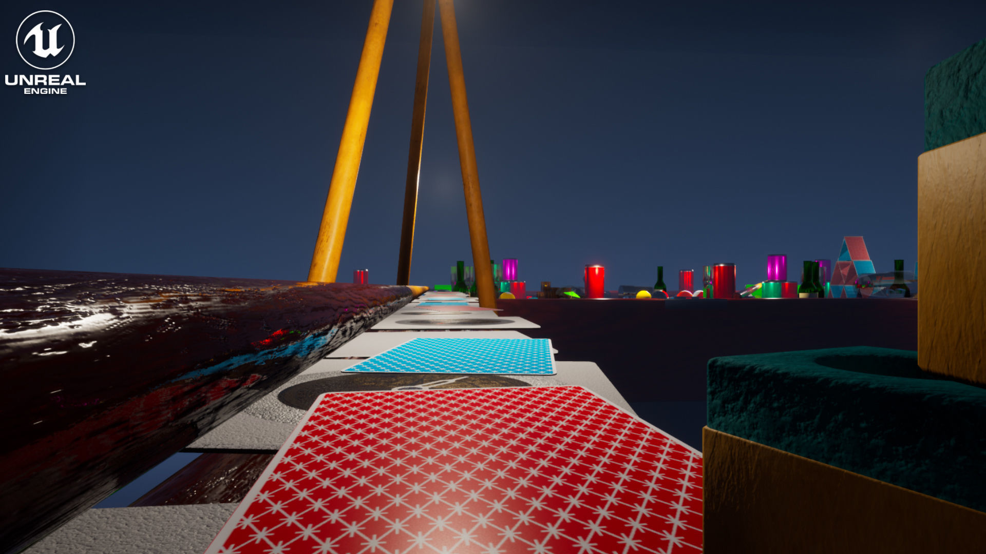 Micro Race Track Vol 1 For Unreal And Unity Low-poly 3D model_5