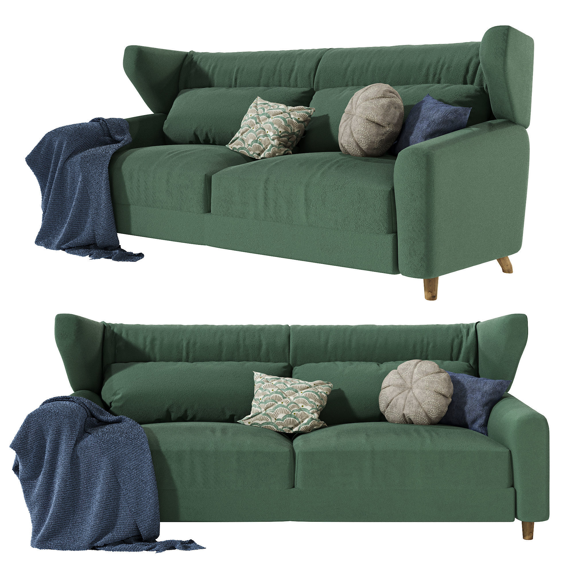 Sofa Sancal FOLK 3D model_0
