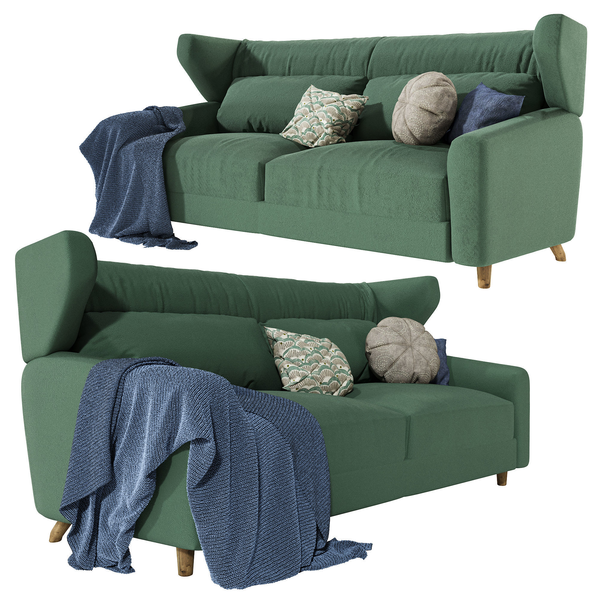 Sofa Sancal FOLK 3D model_1