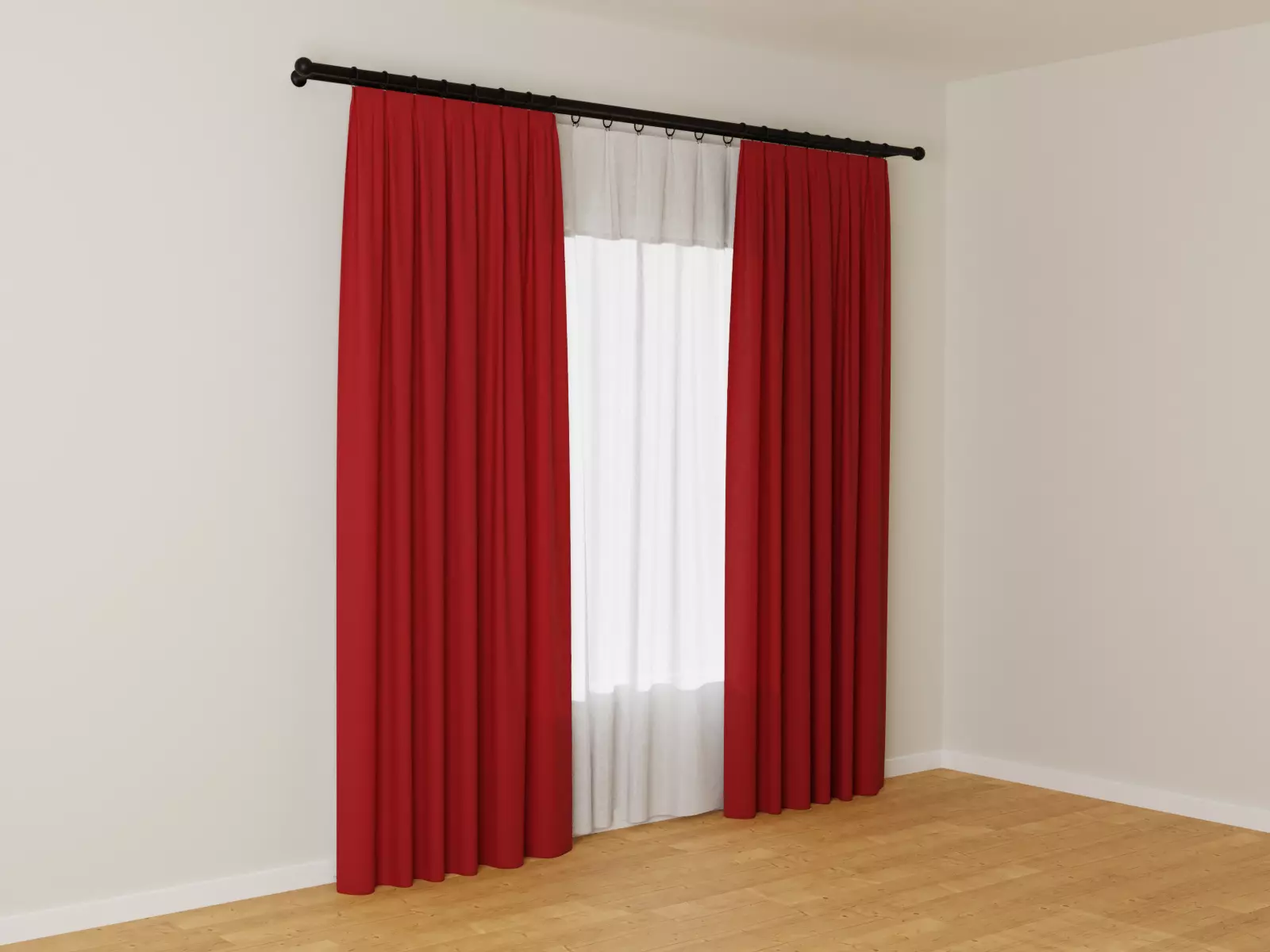 Curtains 02 collection 1 3D model_0