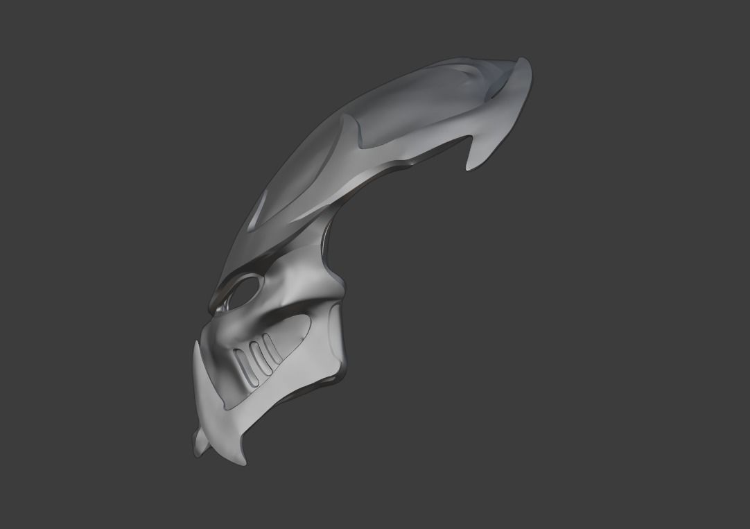 Predator mask - ARTHOS 3D print model_8
