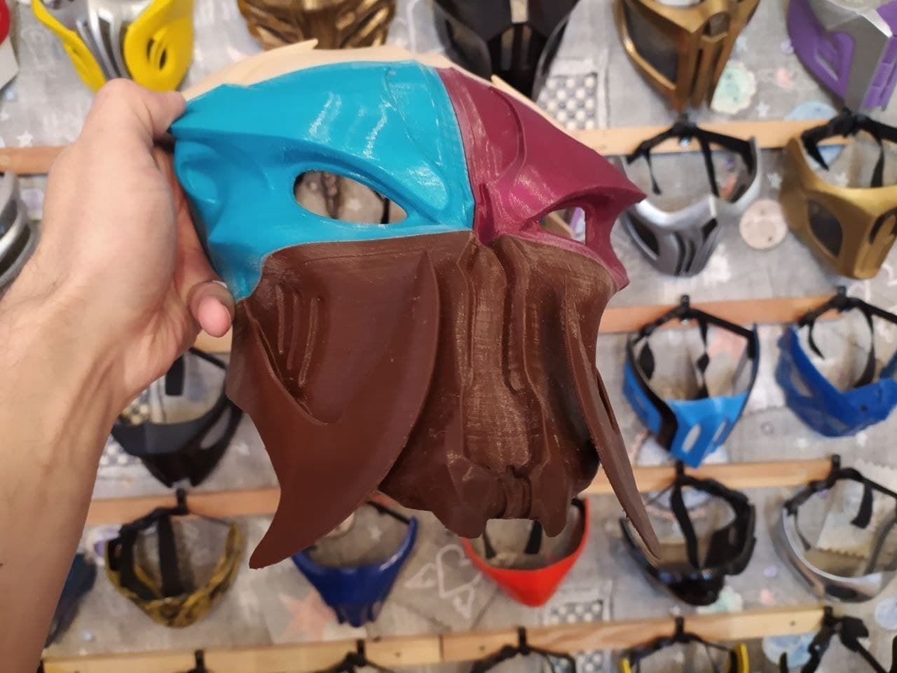 Predator mask - ARTHOS 3D print model_13