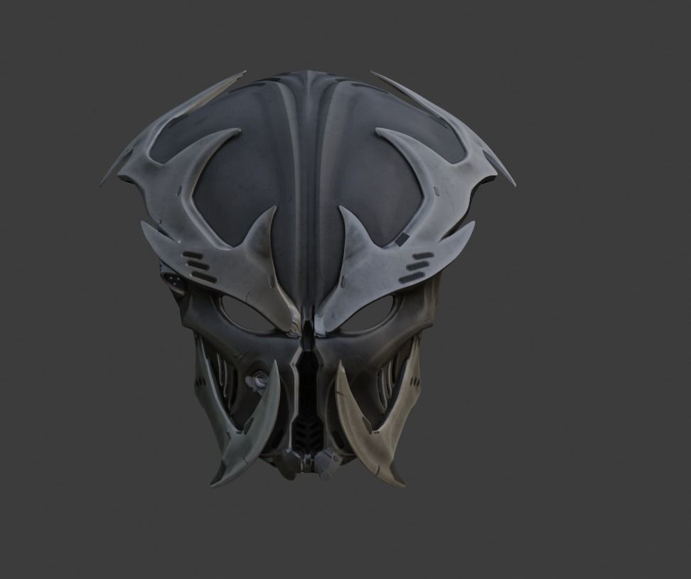 Predator mask - ARTHOS 3D print model_4