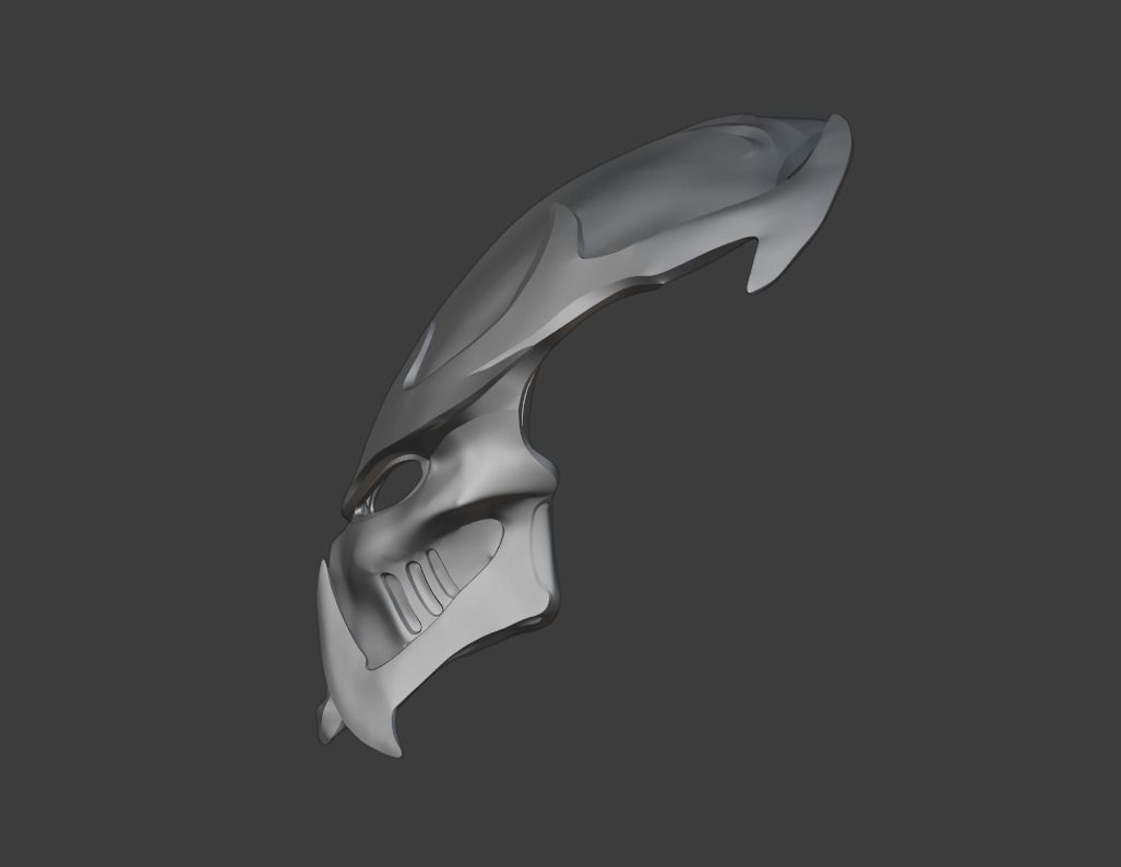 Predator mask - ARTHOS 3D print model_9