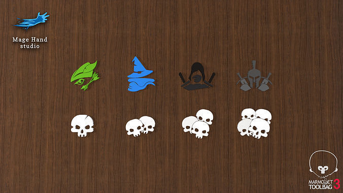 Frp Characters  3D print model