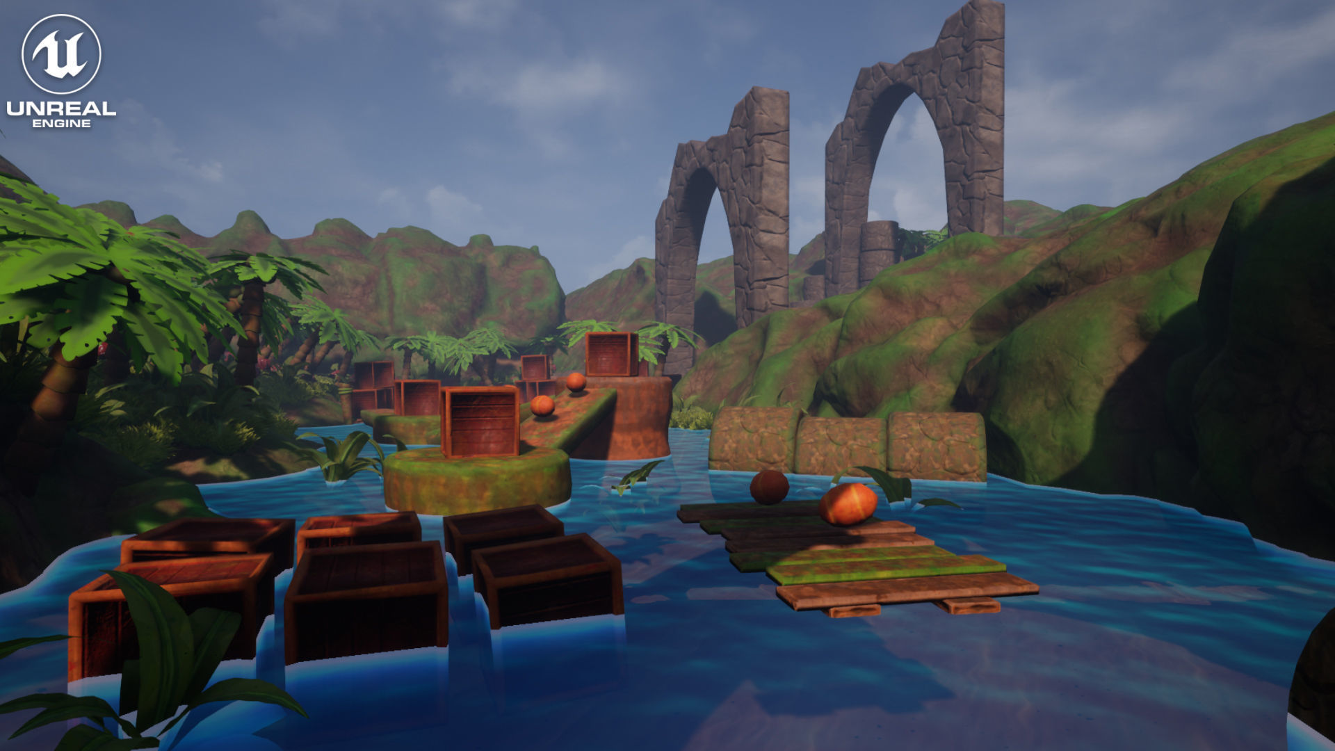 The Platformer Vol 1 For Unreal And Unity Low-poly 3D model_5