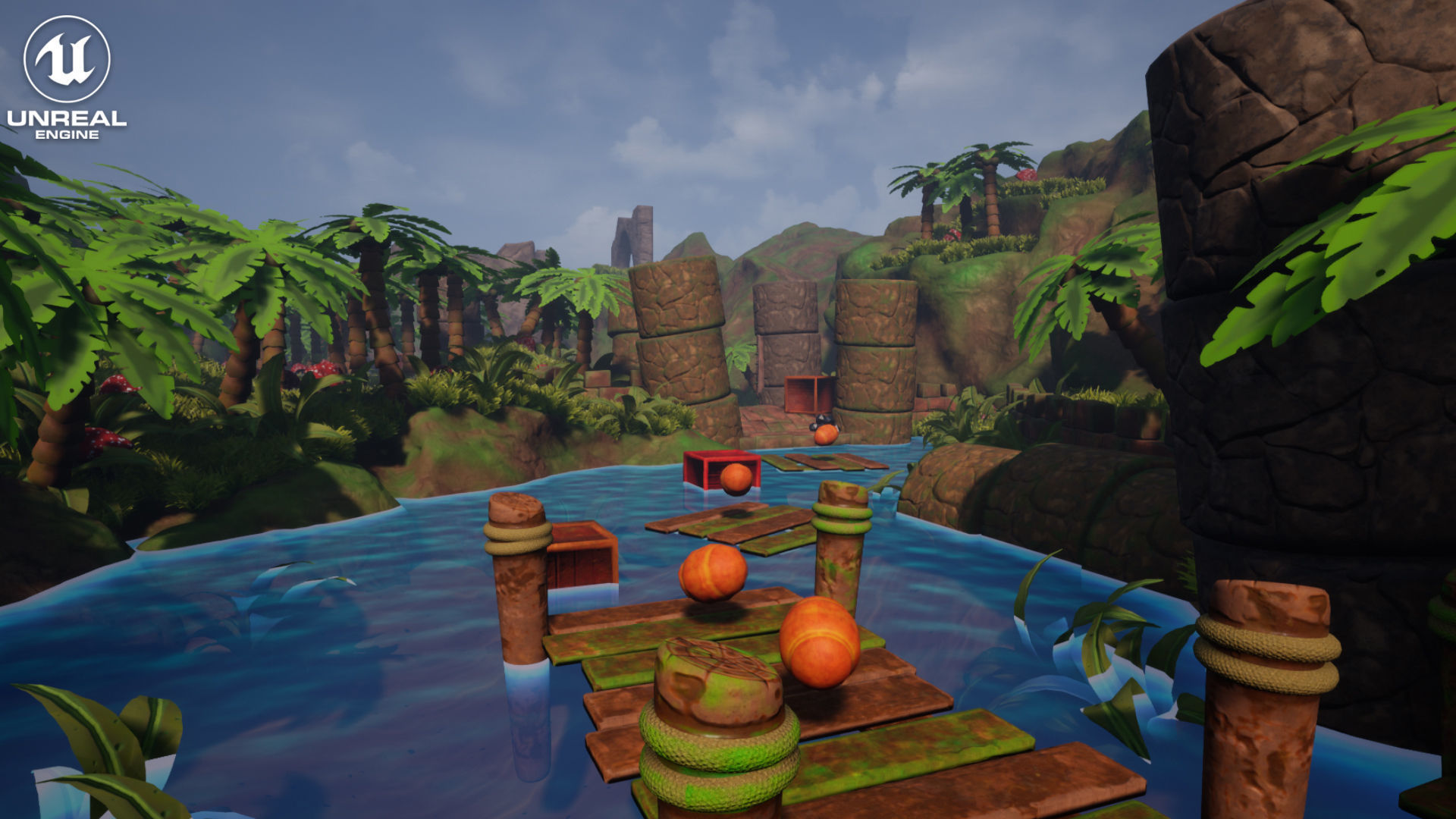 The Platformer Vol 1 For Unreal And Unity Low-poly 3D model_3