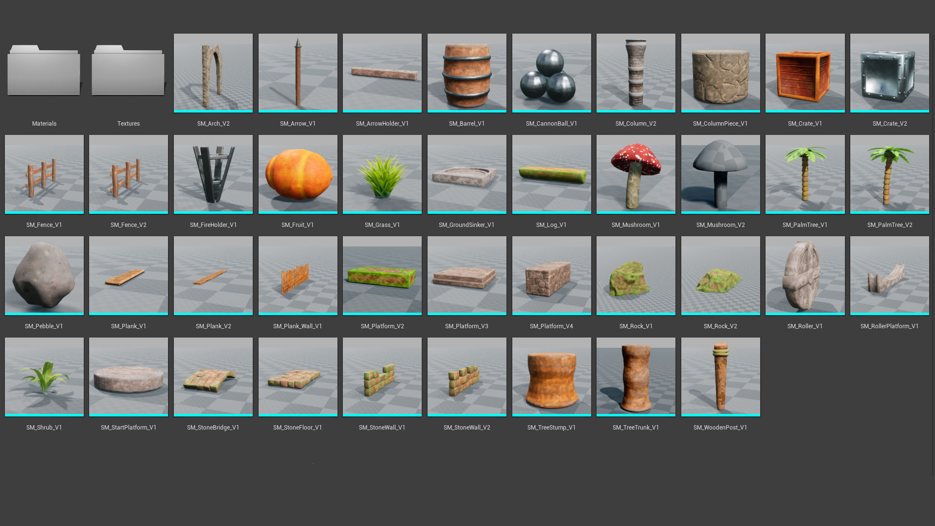The Platformer Vol 1 For Unreal And Unity Low-poly 3D model_13
