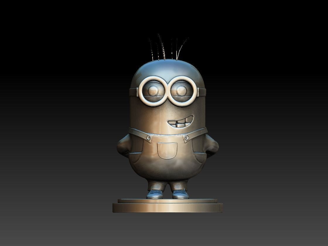 Minion for 3D printing from Despicable me 3D print model_5