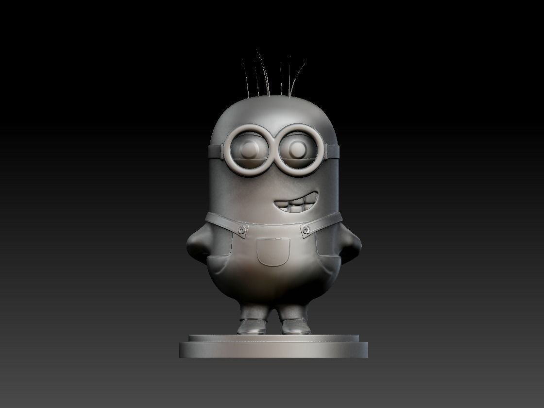 Minion for 3D printing from Despicable me 3D print model_4