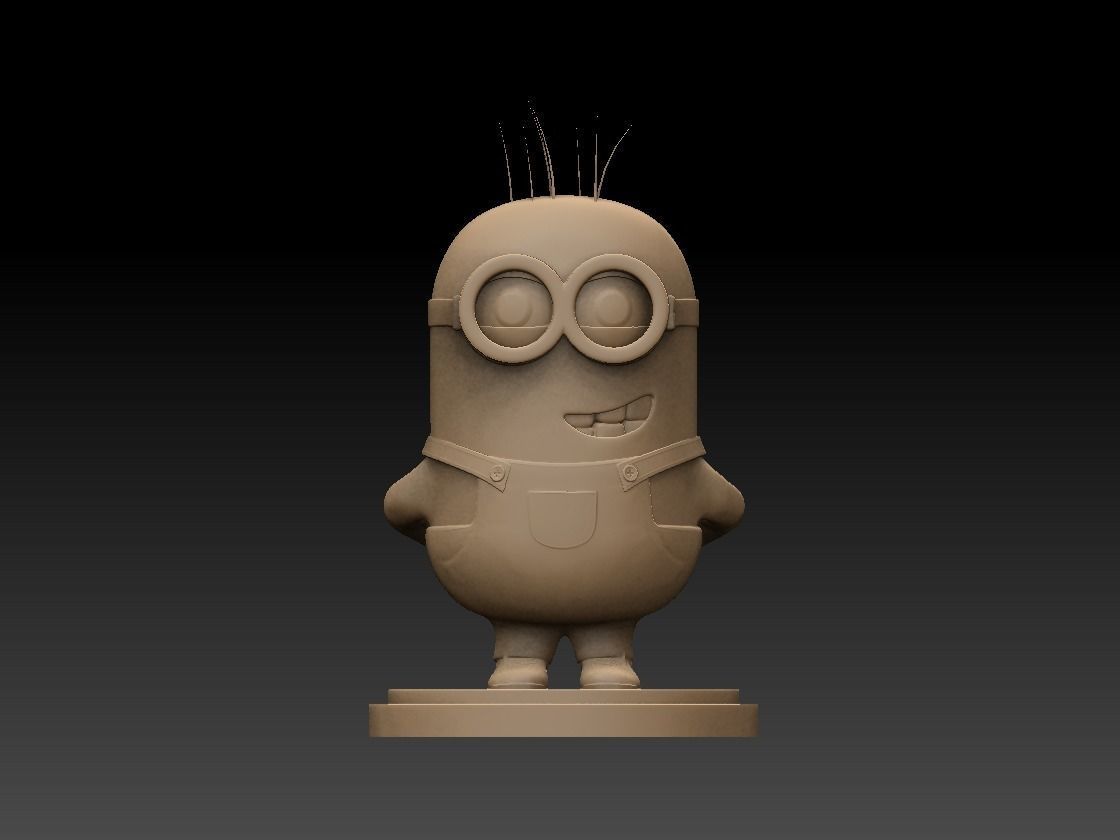 Minion for 3D printing from Despicable me 3D print model_2
